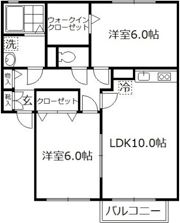 カサベルテの間取り画像