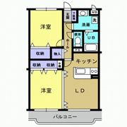 エンジェルズフォレストAの間取り画像