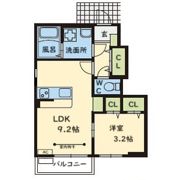 プランドール雷神の間取り画像