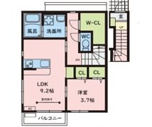 プランドール雷神の間取り画像