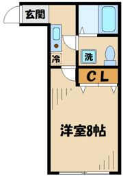 コモド淵野辺の間取り画像