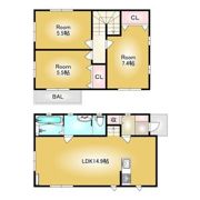 アーバンミニタウンの間取り画像