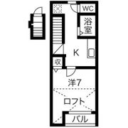 パレッタ砂子の間取り画像