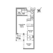 コンフォリア・リヴ渋谷本町の間取り画像