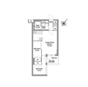 コンフォリア・リヴ渋谷本町の間取り画像