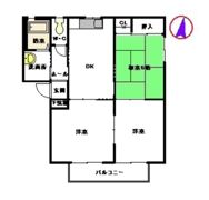 レガート外町 A棟の間取り画像