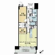 サーパス宇都宮一番町セントマークスの間取り画像