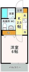 ブリーズ東船橋の間取り画像