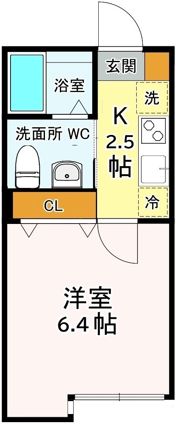 ブリーズ東船橋の間取り画像