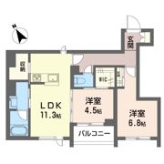 ザ プライム 今泉の間取り画像