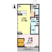 D-room Fiore ”N”の間取り画像