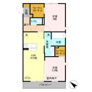 イルソーレ吉川美南 ロッソの間取り画像