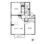 ロイヤルアベニール A・Bの間取り画像