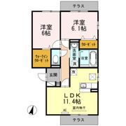 リシェスの間取り画像