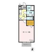 アドバンス 南町 Aの間取り画像