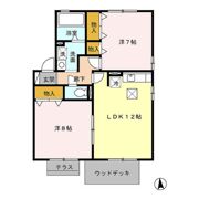 ラフィーネ Aの間取り画像