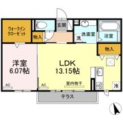 メゾンMINAMI Ⅱの間取り画像