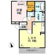 プランドール曙の間取り画像
