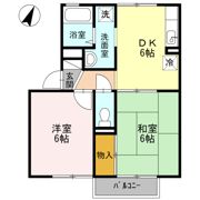 アネックス・アサダの間取り画像