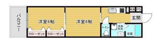 リファレンス箱崎の間取り画像