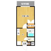 ベルメゾンの間取り画像