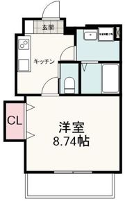 アヴェニール屋形町の間取り画像
