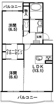 コンフォルトの間取り画像