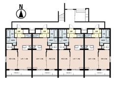 クレール奏KOMATSUの間取り画像