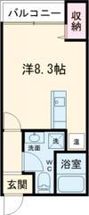 EXES篠尾の間取り画像