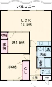 コンフォート榮の間取り画像