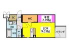 レジデンシャルジェム井尻3丁目の間取り画像