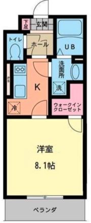 ヴィオレットの間取り画像