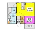 レジデンシャルジェム井尻3丁目の間取り画像