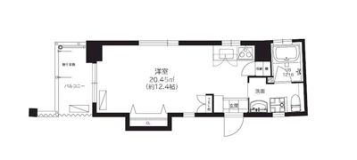 ニューガイア天神北の間取り画像