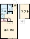 ラ メゾン ド ボヌールⅢの間取り画像