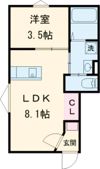 Casa Pacifica 喜田村の間取り画像
