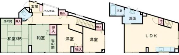 山陽ビルの間取り画像