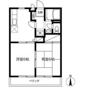 渡辺ハイツの間取り画像