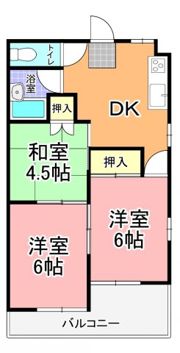 京鴨ビルの間取り画像