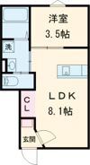 Casa Pacifica 喜田村の間取り画像