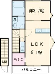 Casa Pacifica 喜田村の間取り画像