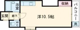 ヴィラ鶴崎の間取り画像