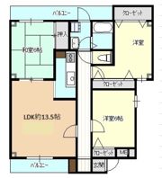 プランドール加古川の間取り画像