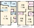 CLARIS SUMIYOSHI Aの間取り画像