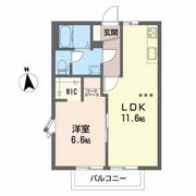 プラセオ一色 Aの間取り画像