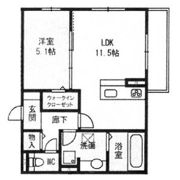 WISTERIA PLACE E･B･Rの間取り画像