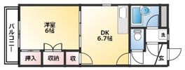 新井マンションの間取り画像
