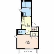 エクラージュ豊川の間取り画像