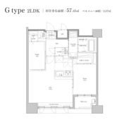 エンクレスト博多STYLEの間取り画像