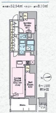 LUXENA八王子寺町の間取り画像